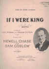 If I Were King 1930 sheet music