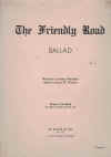 The Friendly Road Laurance Macaulay Oscar W Walters 1945 used original Australian piano sheet music score for sale in Australian second hand music shop