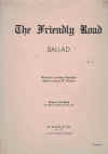 The Friendly Road used sheet music