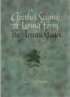 Goethe's Science Of Living Form The Artistic Stages