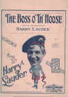 The Boss O' Th' Hoose 1924 sheet music