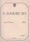 A Summer Sky sheet music