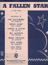 A Fallen Star used sheet music