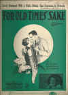 For Old Times' Sake (1928) sheet music