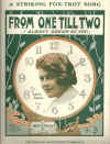 From One Till Two (I Always Dream Of You) (1924) sheet music