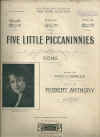 Five Little Piccaninnies (1922) sheet music