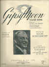 Gipsy Moon (Hand In Hand) (Mustalainen) (Zigeunerweisen) 1932 sheet music