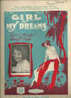 Girl Of My Dreams 1927 sheet music