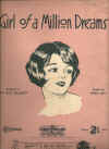 Girl Of A Million Dreams 1931 sheet music