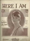 Here I Am 1926 sheet music