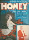 Honey 1928 sheet music