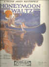 Honeymoon Waltz 1925 sheet music