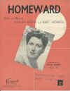 Homeward by Varney Monk & Bert Howell used sheet music