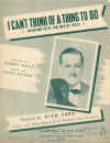 I Can't Think Of A Thing To Do (Whenever I'm With You) sheet music