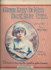 I Never Knew I'd Miss Those Blue Eyes by Henry T Hayes 1924 Australian song used piano sheet music score for sale in Australian second hand music shop