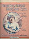 I Never Knew I'd Miss Those Blue Eyes (1924) sheet music