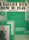 I Taught Her How To Play (Br-oop Br-oop) 1934 sheet music
