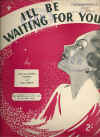 I'll Be Waiting For You sheet music