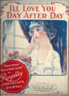I'll Love You Day After Day 1922 sheet music