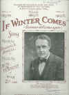 If Winter Comes Summer Will Come Again sheet music