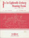In An Eighteenth Century Drawing Room 1935 sheet music