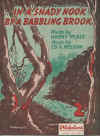 In A Shady Nook By A Babbling Brook 1927 sheet music