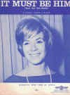 It Must Be Him (Seul sur son Etoile) (1967) used sheet music