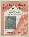 I've Got A Heart Filled With Love (For You Dear) sheet music