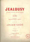 Jealousy 1926 sheet music