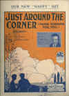 Just Around The Corner (Maybe Sunshine For You) (1925) sheet music