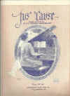 Jus' 'Cause 1924 sheet music