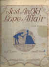 Just An Old Love Affair (1929) sheet music