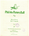 Phil The Fluter's Ball (1937) used sheet music for sale