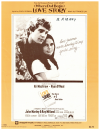 Love Story (Where Do I Begin) from film 'Love Story' vocal version (1971) used sheet music for sale