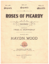 Roses of Picardy (in D) used sheet music for sale