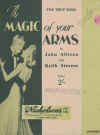 The Magic Of Your Arms fox trot by John Allison Keith Stevens 1943 used Australian piano sheet music score for sale in Australian second hand music shop