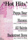 4 Hot Hits Volume 14 PVG songbook ISBN 0949789496 MS03467 used song book for sale in Australian second hand music shop