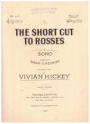 The Short Cut To Rosses (in E flat) (1924) words Nora Chesson music Vivian Hickey used sheet music for sale