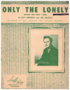 Only The Lonely (Know The Way I Feel) (1960) Roy Orbison used 1960s popular songs sheet music for sale at Kay's Music Australia www.kaysmusic.com/pop1960-a.htm