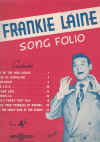 Frankie Lane Song Folio piano songbook used song book for sale in Australian second hand music shop