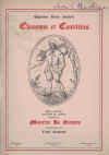 Repertoire Yvette Guilbert Chansons et Cantilenes Douze Chansons songbook