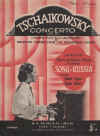 Tschaikowsky Concerto Op.23 No.1 from film Song of Russia sheet music