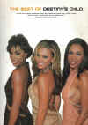The Best Of Destiny's Child PVG songbook selections from Destiny's Child/The Writings On The Wall/Survivor for piano vocal guitar ISBN 0711990646 AM971894 used song book for sale 
in Australian second hand music shop
