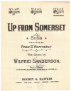 Up From Somerset (in D) by Fred Weatherley Wilfrid Sanderson used sheet music for sale at Kay's Music Australia www.kaysmusic.com