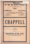 THE NIGHT THEY INVENTED CHAMPAGNE, FROM FILM 'GIGI' 1958 used dance band orchestration for sale