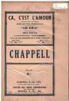 Ca, C'est L'Amour from film 'Les Girls' 1956 used dance band orchestration for sale