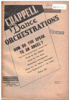 How Do You Speak to an Angel? from film 'Living It Up' 1952 used dance band orchestration for sale