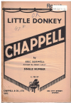 LITTLE DONKEY (Eric Boswell arr Jimmy Lally) 1952 used dance band orchestration for sale