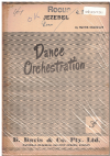 JEZEBEL (Wayne Shanklin) 1950 used dance band orchestration for sale