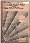 It's All Over Now 1946 used dance band orchestration for sale